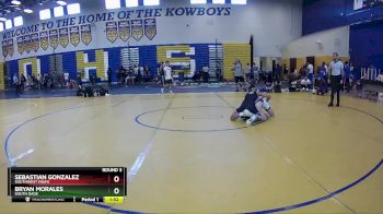 106 Gold Round 3 - Bryan Morales, South Dade vs Sebastian Gonzalez, Southwest Miami