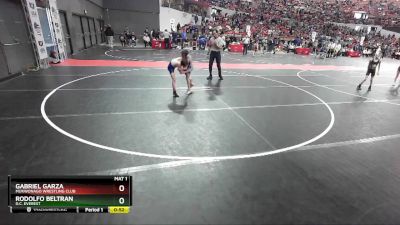 63 lbs Cons. Round 4 - Rodolfo Beltran, D.C. Everest vs Gabriel Garza, Mukwonago Wrestling Club