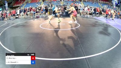 215 lbs Cons 32 #2 - Cooper Murray, IL vs Kevin Oswalt, PA