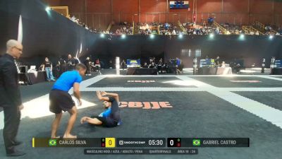 Carlos Silva vs Gabriel Castro 2026 CBJJE South American Jiu-Jitsu Championship