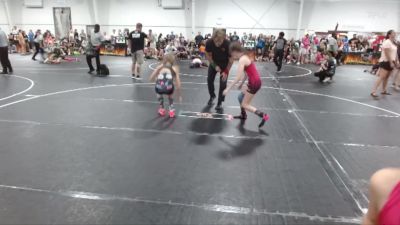 84 lbs Semis (4 Team) - Lily Wilson, Storm Wrestling Center vs Makenna McMahon, AR-15