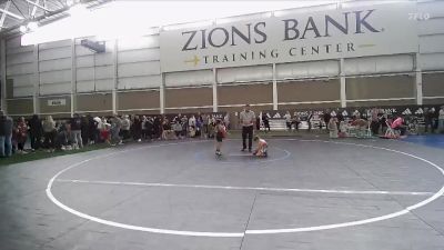 46 lbs 3rd Place Match - Reagan Duling, Charger Wrestling Club vs Luna Avila, Cougars Wrestling Club