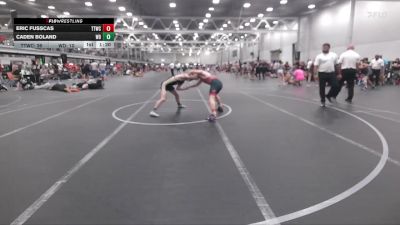 120 lbs Round 4 (6 Team) - Caden Boland, Wayne Danger vs Eric Fusscas, Team Tugman WC