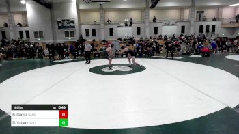 160 lbs Consi Of 8 #2 - Brendon Garcia, North Andover vs Dimitar Yotsov, Norton