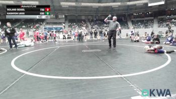 46 lbs Rr Rnd 3 - Roland Beisel, TTWC Blue vs Kashton Legg, Keystone Kids Wrestling Club