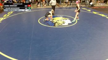 100 lbs Cons. Round 2 - Lillian Mcguiggan, Unattached vs Isabel Gwatlney, Ottawa Township