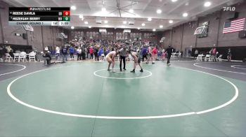 150 lbs Champ. Round 1 - Hezekiah Berry, Reedley vs Reese Davila, Edison