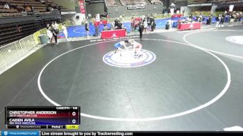 106 lbs Cons. Round 4 - Christopher Anderson, Delta Wrestling Club vs Caiden Avila, Red Wave Wrestling