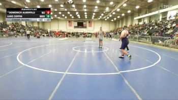 285 lbs Champ. Round 1 - Domonick Albertilli, Nassau Community College vs Luke Coffin, Brockport