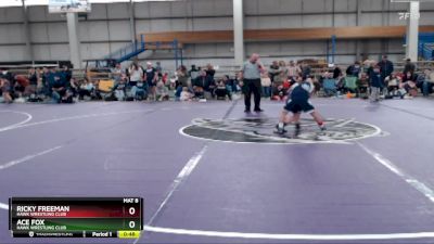 75 lbs Cons. Semi - Ricky Freeman, Hawk Wrestling Club vs Ace Fox, Hawk Wrestling Club