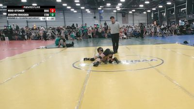 76 lbs Round 3 - 12:30pm Saturday - Reid Stoner, Ranger Wrestling Club vs Joseph Rhodes, Terps Xtreme