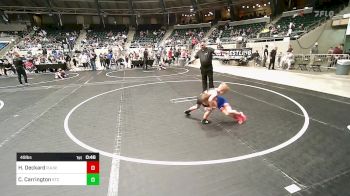 49 lbs Round Of 32 - Hank Deckard, R.A.W. vs Connor Carrington, Sallisaw Takedown Club