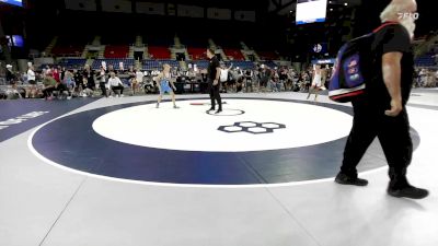 94 lbs Cons. Sub-quarters - Manuel Cacoilo, CA vs Riley Crandall, PA