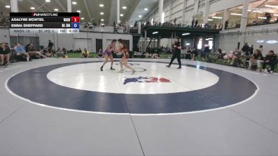 115 lbs Adalyne Montiel, Washington vs Emma Sheppard, South Carolina