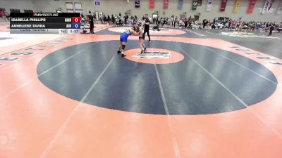 180 A Cons. Round 1 - Anneliese Tavira, Aurora vs Isabella Phillips, Gannon