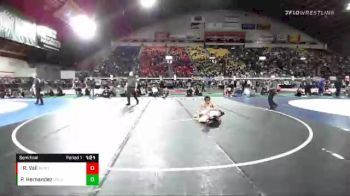 4A 120 lbs Semifinal - Ryker Vail, Bonneville vs Payton Hernandez, Columbia