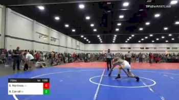 170 lbs Prelims - Steven Martinos, VA vs River Carroll, NC