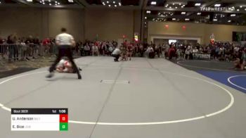 82 lbs Quarterfinal - Uriah Anderson, Delta WC vs Eric Bice, Legends Of Gold