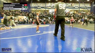 66 lbs Rr Rnd 2 - Bryer Kincaid, Grover Rains Wrestling Club vs Hudson Burdick, Perry Wrestling Academy