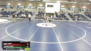 165 lbs Champ. Round 3 - Jake Jones, Ithaca vs Carter Davis, Pennsylvania College Of Technology