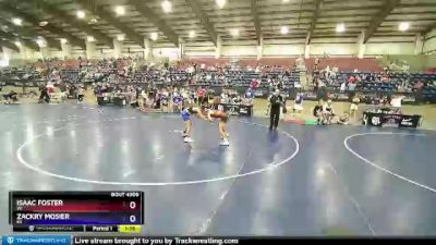 102 lbs Cons. Round 4 - Isaac Foster, WI vs Zackry Mosier, KS