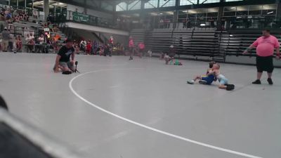 43-47 lbs Champ. Round 1 - Ty Johnson, Rochelle Wrestling Club vs Maverick Jones, Bismarck-Henning Youth Wrestli