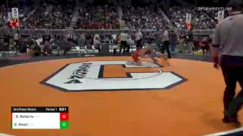 4A-145 lbs 3rd Place Match - Brady Roberts, Evanston vs Brian Mead, Cheyenne East