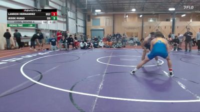 174 lbs Cons. Round 4 - Jesse Rubio, Corban University vs Landon Hernandez, Westcliff