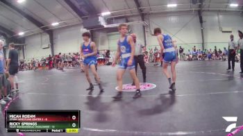 120 lbs Round 2 (4 Team) - Ricky Springs, Team Wonderbread Worldwide vs Micah Roehm, Storm Wrestling Center 2