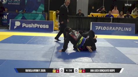 Ana Luiza Gonçalves Bispo vs Rafaela Ayumi Y. Silva 2025 Pan Jiu Jitsu IBJJF Championship