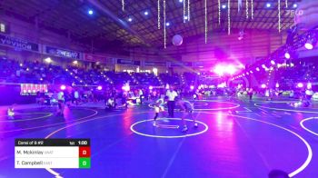 113 lbs Consi Of 8 #2 - Max Mckinlay, Unattached vs Tayvin Campbell, Eastside United