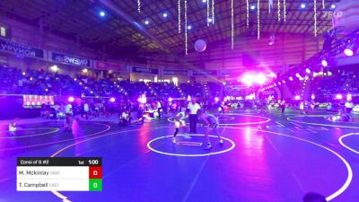 113 lbs Consi Of 8 #2 - Max Mckinlay, Unattached vs Tayvin Campbell, Eastside United