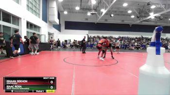 165 lbs Cons. Round 3 - Isaac Rosa, RBWC (Rancho Bernardo) vs Ishaan Sekhon, Unattached