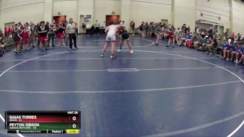 220 lbs Round 2 (6 Team) - Isaias Torres, Idaho vs Peyton Gibson, Kansas Rattlers