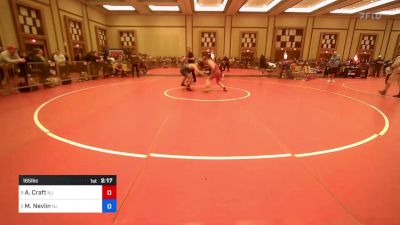 165 lbs Semifinal - Austin Craft, Nj vs Max Nevlin, Nj