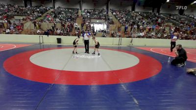 91 lbs Consi Of 8 #1 - Ryker Stacy, Lassiter Jr Trojans Wrestling Club vs Thomas Gavin Garland, Coweta Cobras Wrestling Club