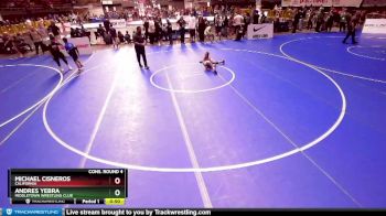 67 lbs Cons. Round 4 - Michael Cisneros, California vs Andres Yebra, Middletown Wrestling Club