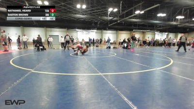 86-92 lbs Consolation - Nathaniel Heard, Texas Select Wrestling vs Daeton Brown, Shelton Wrestling Academy