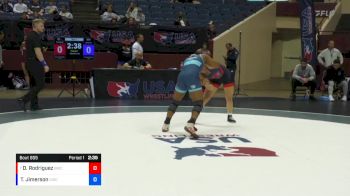 68 lbs Champ. Round 2 - Destiny Rodriguez, Bearcat Wrestling Club vs Tiera Jimerson, Cardinal Wrestling Club