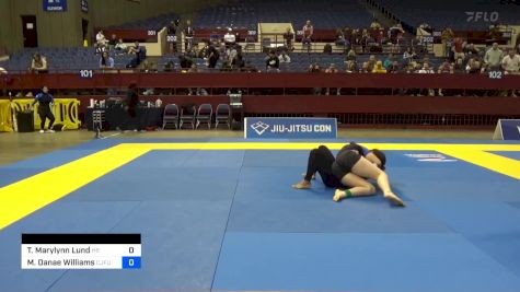 Tianna Marylynn Lund vs Malesa Danae Williams 2024 Pan IBJJF Jiu-Jitsu No-Gi Championship