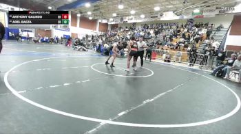 157 lbs Champ. Round 2 - Abel Baeza, San Dimas vs Anthony Galindo, Huntington Beach