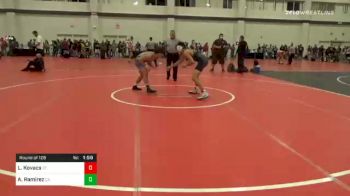 145 lbs Prelims - Logan Kovacs, CT vs Alex Ramirez, CA