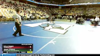 190 Class 1 lbs 5th Place Match - Emma Steimle, Notre Dame (Cape Girardeau) vs Kyla Finney, Jefferson City