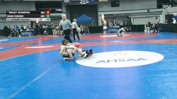 6A 113 lbs Champ. Round 1 - Dean Farque, Oxford vs Briley Johnston, Saraland