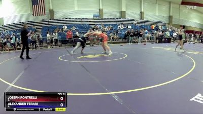 132 lbs Cons. Round 2 - Joseph Pontrelli, IL vs Alexander Ferari, IL