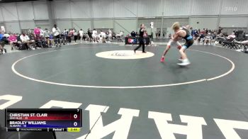 138 lbs Placement Matches (8 Team) - Christian St. Clair, Ohio Blue vs Bradley Williams, Alabama