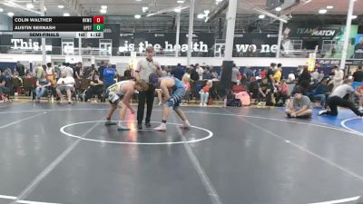 147 lbs Semifinal - Colin Walther, BKWC - HSC vs Austin Bernash, Upstate Uprising Reborn - HSC