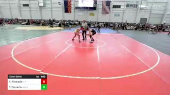 144 lbs Consolation - Richard Alvarado, Elk Grove WAc vs Cesar Camacho, Gold Rush