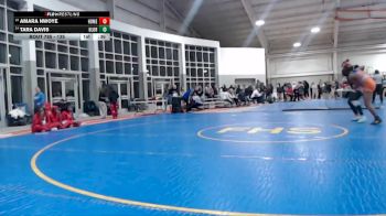 135 lbs Cons. Round 4 - Amara Nwoye, Flossmoor (Homewood-F.) vs Tara Davis, Olentangy Orange