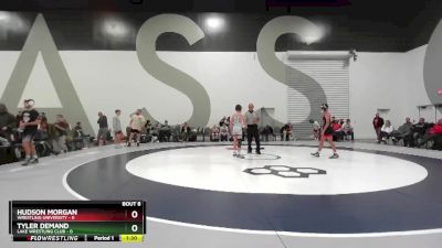 85 lbs Semis & 1st Wrestleback (8 Team) - Tyler Demand, Lake Wrestling Club vs Hudson Morgan, Wrestling University